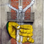 24 lisboa graffiti - italiani a lisbona - foto